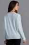 Womens 100% Cashmere Crew Neck Jumper-Jumper-Paul James Knitwear-S-Pale Blue-Urbanheer