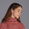 Womens 100% Chunky Merino Wool Submariner Roll Neck Jumper Dusky Pink-Jumper-Paul James Knitwear-M-Urbanheer