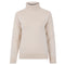 Womens 100% Chunky Merino Wool Submariner Roll Neck Jumper Ecru-Jumper-Paul James Knitwear-XXL-Urbanheer