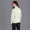 Womens 100% Chunky Merino Wool Submariner Roll Neck Jumper Ecru-Jumper-Paul James Knitwear-XXL-Urbanheer