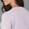 Womens 100% Cotton Crew Neck Jumper-Jumper-Paul James Knitwear-XS-Navy-Urbanheer