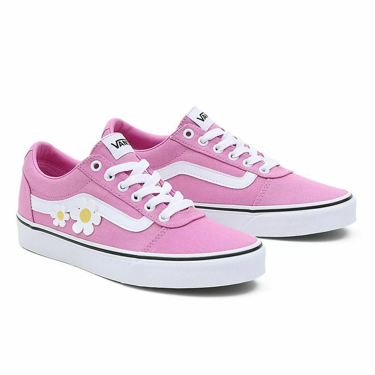 Women’s Casual Trainers Vans Ward Pink-Fashion | Accessories > Clothes and Shoes > Sports shoes-Vans-39-Urbanheer