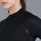 Womens Heavyweight Merino Activewear High Neck Top-Top-Paul James Knitwear-XS-Black-Urbanheer