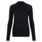Womens Heavyweight Merino Activewear High Neck Top-Top-Paul James Knitwear-XS-Black-Urbanheer