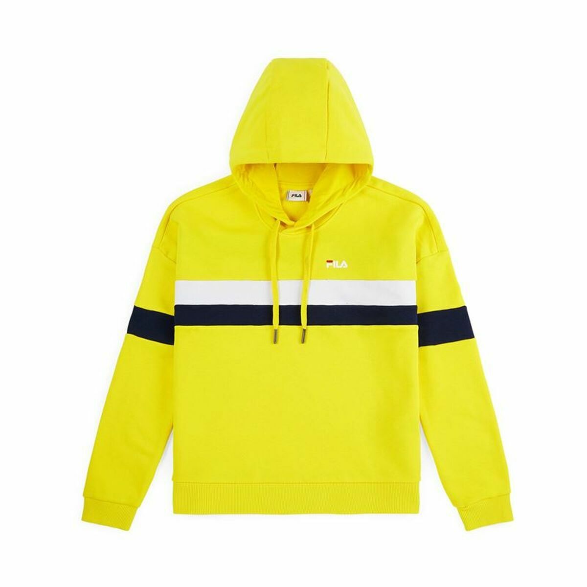 Women’s Hoodie Fila Ella Yellow-Sports | Fitness > Sports material and equipment > Sports sweatshirts-Fila-S-Urbanheer