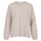 Womens Lambswool Drop Shoulder Jumper Linen-Jumper-Paul James Knitwear-S-Linen-Urbanheer