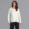 Womens Lambswool Drop Shoulder Jumper Off White-Jumper-Paul James Knitwear-S-Off White-Urbanheer