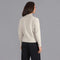 Womens Lambswool Grown On Neck Jumper Linen-Jumper-Paul James Knitwear-S-Linen-Urbanheer