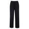 Womens Lambswool Knitted Trousers Black-Trousers-Paul James Knitwear-S-Regular-Urbanheer