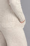 Womens Lambswool Knitted Trousers Linen-Trousers-Paul James Knitwear-S-Regular-Urbanheer