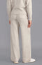 Womens Lambswool Knitted Trousers Linen-Trousers-Paul James Knitwear-S-Regular-Urbanheer