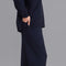 Womens Lambswool Knitted Trousers Oxford Blue-Trousers-Paul James Knitwear-S-Regular-Urbanheer