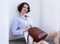 Womens Leather Backpack Convertible Bag - Regeneration-Backpacks-Time Resistance-10.6 x 4.3 x 12.6 in (27 x 11 x 32 cm)-Brown-Urbanheer