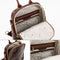 Womens Leather Backpack Convertible Bag - Regeneration-Backpacks-Time Resistance-10.6 x 4.3 x 12.6 in (27 x 11 x 32 cm)-Brown-Urbanheer