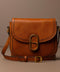 Women's Leather Saddle Bag Crossbody Bag - Villette