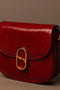 Women's Leather Saddle Bag Crossbody Bag - Villette