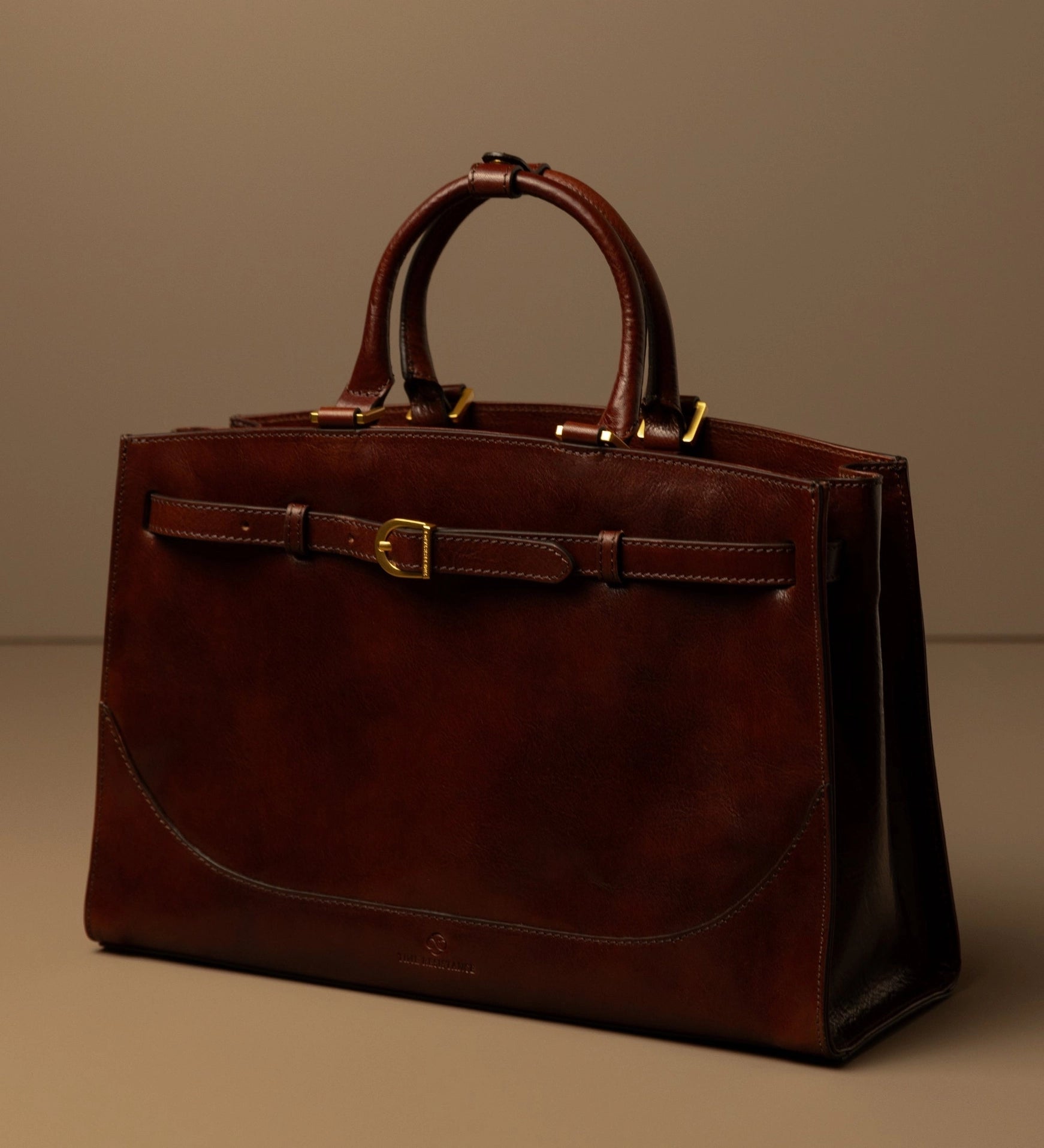 Womens Leather Tote Bag Work Bag - Shirley