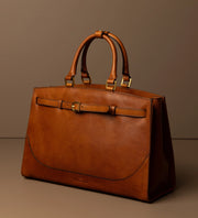 Womens Leather Tote Bag Work Bag - Shirley