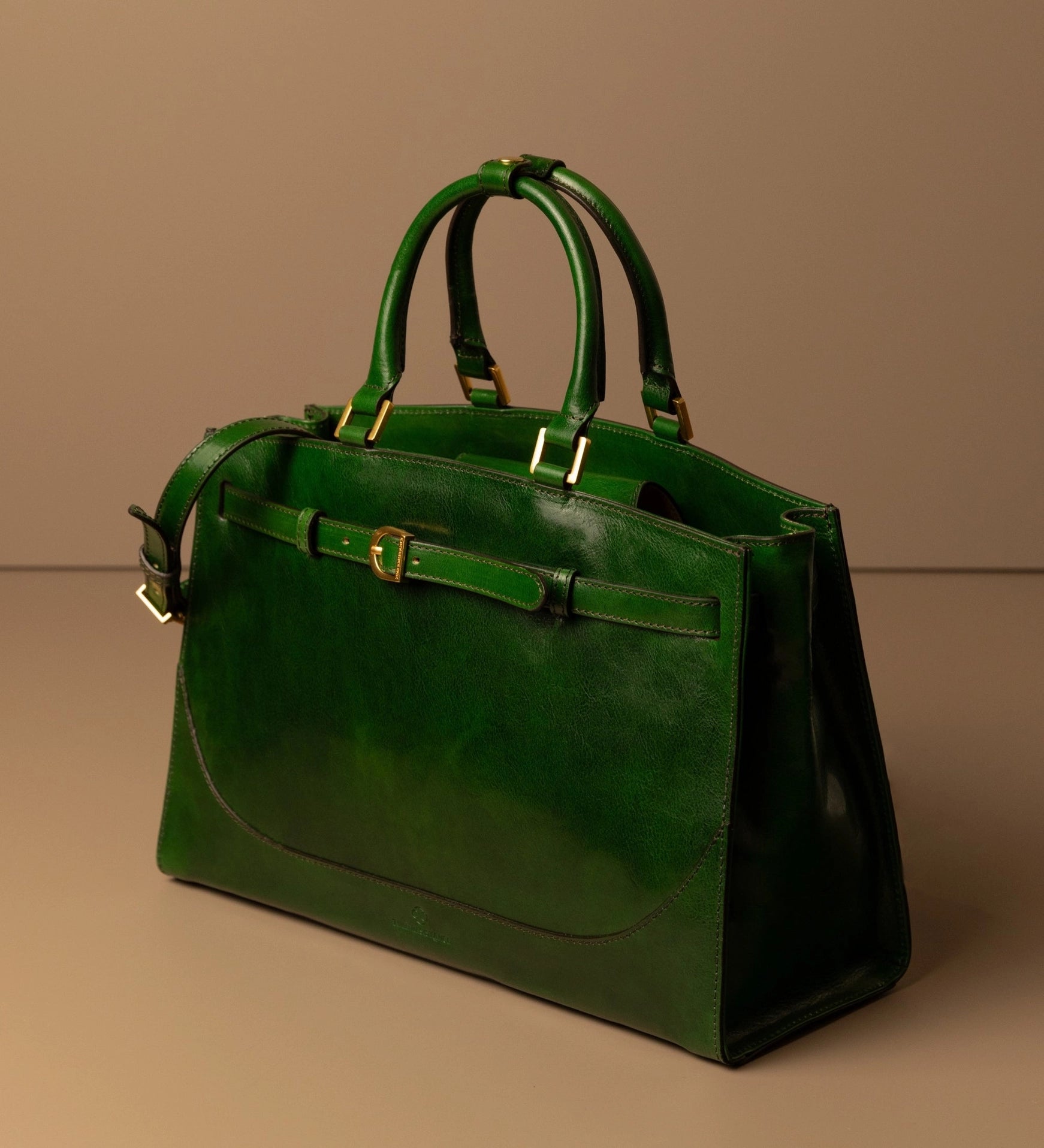 Womens Leather Tote Bag Work Bag - Shirley