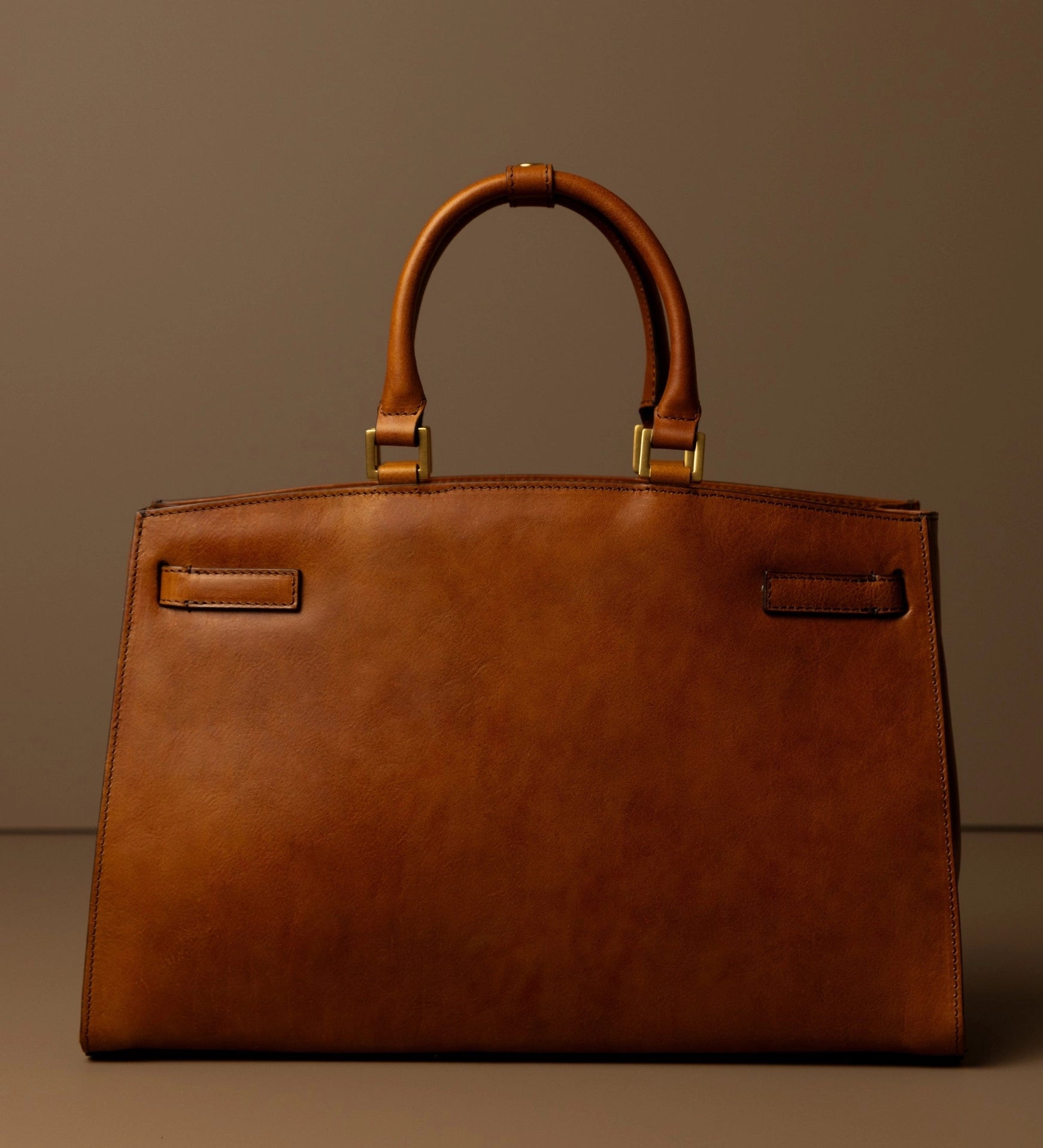 Womens Leather Tote Bag Work Bag - Shirley