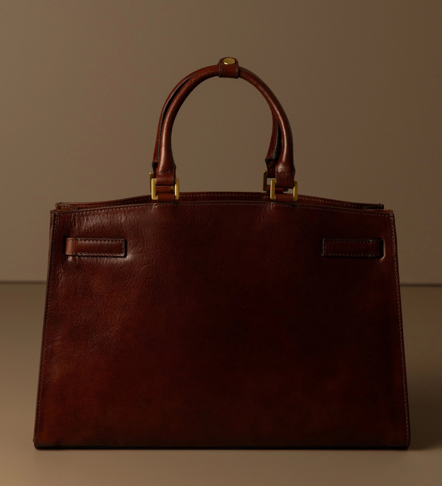 Womens Leather Tote Bag Work Bag - Shirley