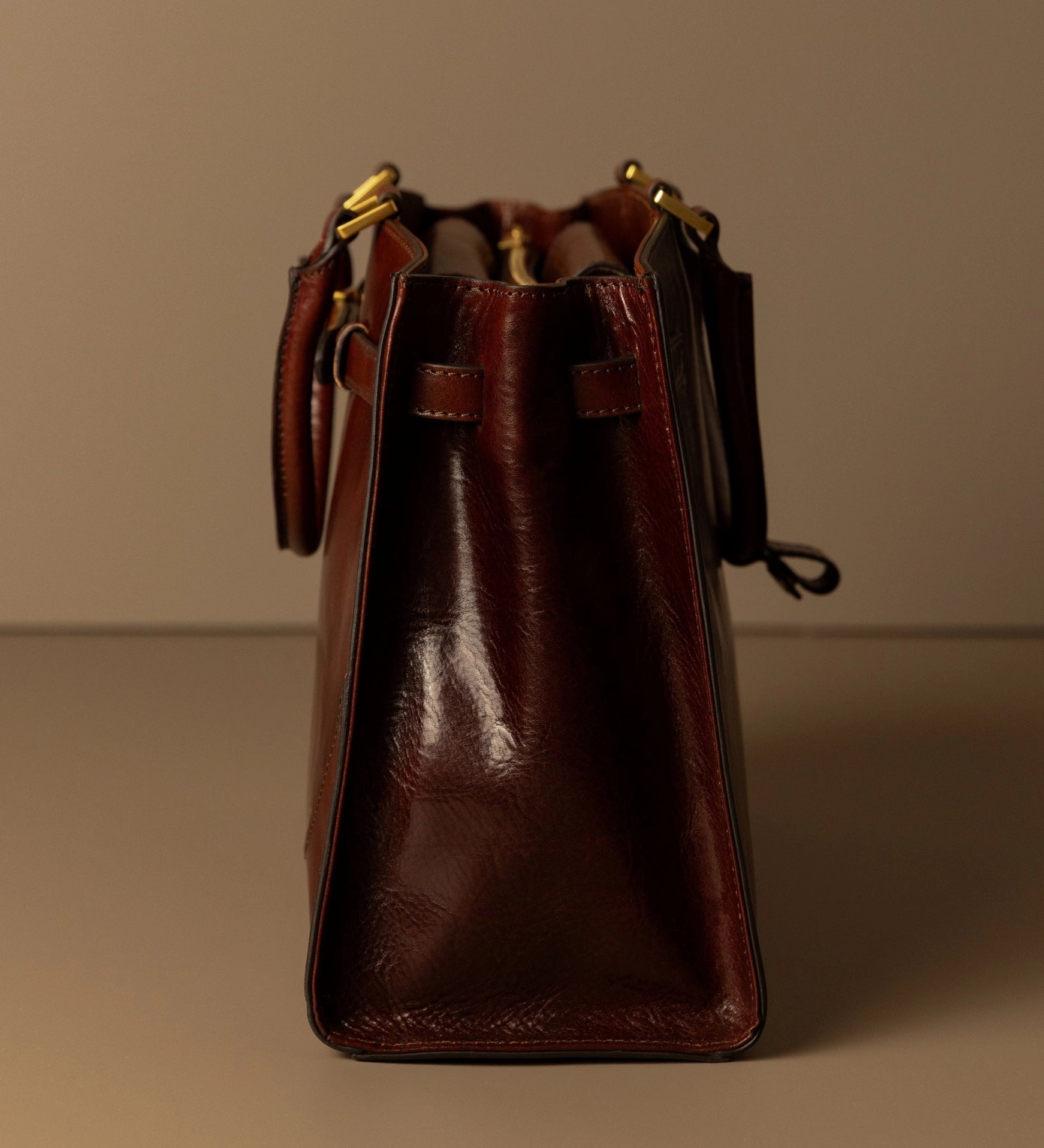 Womens Leather Tote Bag Work Bag - Shirley