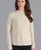 Womens Lightweight Cotton Fisherman Rib Jumper-Jumper-Paul James Knitwear-S-Linen-Urbanheer