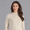 Womens Lightweight Cotton Fisherman Rib Jumper-Jumper-Paul James Knitwear-S-Linen-Urbanheer
