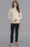 Womens Lightweight Cotton Fisherman Rib Jumper-Jumper-Paul James Knitwear-S-Linen-Urbanheer