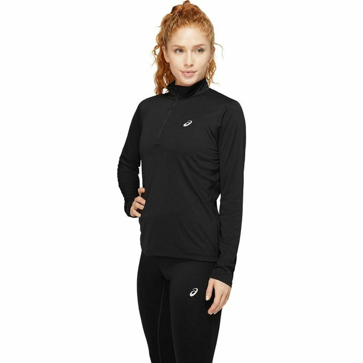 Women’s Long Sleeve T-Shirt Asics Black-Sports | Fitness > Sports material and equipment > Sports t-shirts-Asics-L-Urbanheer