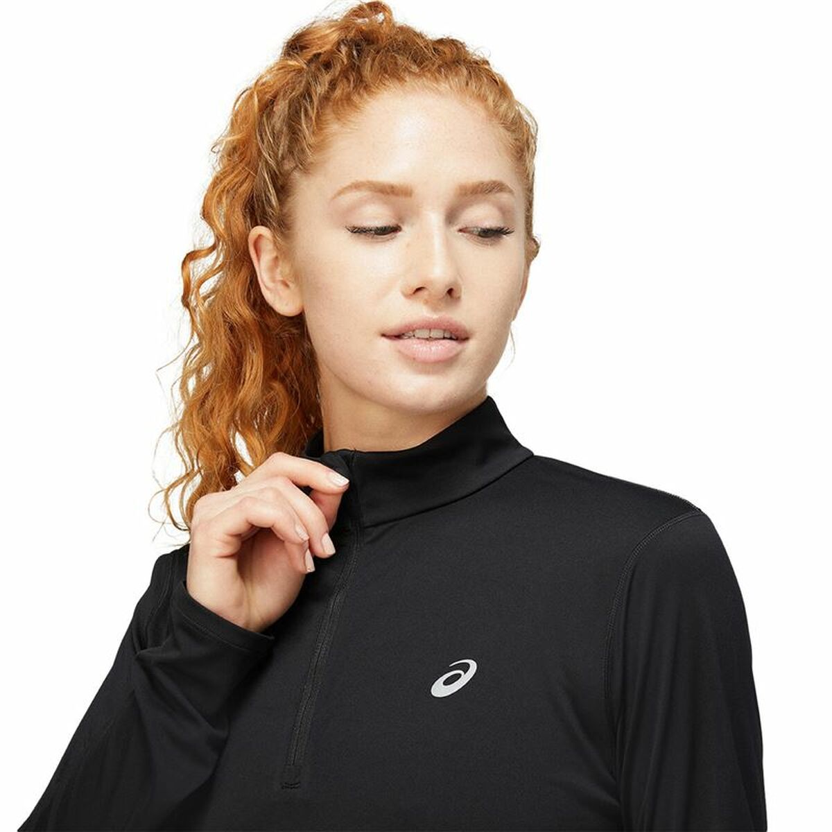 Women’s Long Sleeve T-Shirt Asics Black-Sports | Fitness > Sports material and equipment > Sports t-shirts-Asics-L-Urbanheer