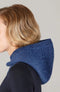 Womens Merino Cashmere Ribbed Balaclava Atlantic Blue-Balaclava-Paul James Knitwear-Atlantic Blue-Urbanheer