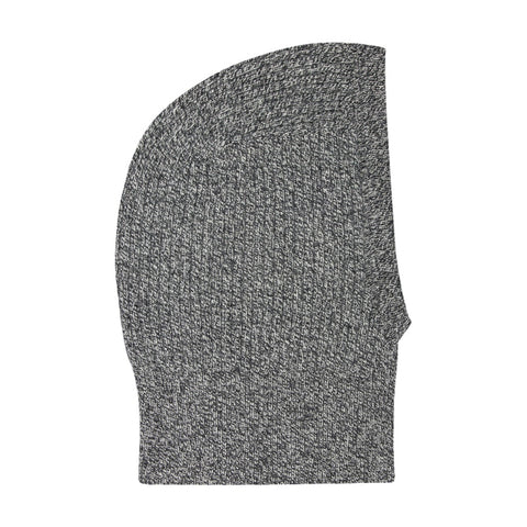 Womens Merino Cashmere Ribbed Balaclava Monochrome-Balaclava-Paul James Knitwear-Monochrome-Urbanheer