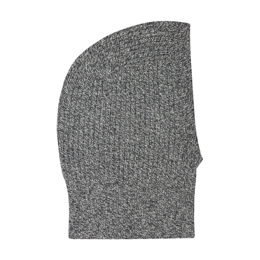 Womens Merino Cashmere Ribbed Balaclava Monochrome-Balaclava-Paul James Knitwear-Monochrome-Urbanheer