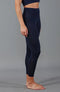 Womens Midweight Merino Activewear Thermal Leggings Navy Blazer-Leggings-Paul James Knitwear-S-Urbanheer