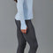 Womens Midweight Merino Activewear Thermal Leggings Storm Grey-Leggings-Paul James Knitwear-S-Urbanheer