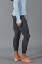 Womens Midweight Merino Activewear Thermal Leggings Storm Grey-Leggings-Paul James Knitwear-S-Urbanheer