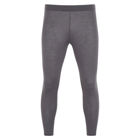 Womens Midweight Merino Activewear Thermal Leggings Storm Grey-Leggings-Paul James Knitwear-S-Urbanheer