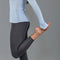 Womens Midweight Merino Activewear Thermal Leggings Storm Grey-Leggings-Paul James Knitwear-S-Urbanheer