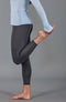 Womens Midweight Merino Activewear Thermal Leggings Storm Grey-Leggings-Paul James Knitwear-S-Urbanheer