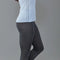 Womens Midweight Merino Activewear Thermal Leggings Storm Grey-Leggings-Paul James Knitwear-S-Urbanheer