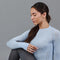 Womens Midweight Merino Activewear Thermal Leggings Storm Grey-Leggings-Paul James Knitwear-S-Urbanheer