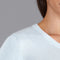 Womens Pure Cotton V-Neck Jumper Pale Blue-Jumper-Paul James Knitwear-XS-Pale Blue-Urbanheer