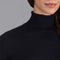 Womens Pure Extra Fine Merino Wool Roll Neck Jumper-Jumper-Paul James Knitwear-XS-Black-Urbanheer