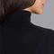 Womens Pure Extra Fine Merino Wool Roll Neck Jumper-Jumper-Paul James Knitwear-XS-Black-Urbanheer