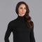 Womens Pure Extra Fine Merino Wool Roll Neck Jumper-Jumper-Paul James Knitwear-XS-Black-Urbanheer