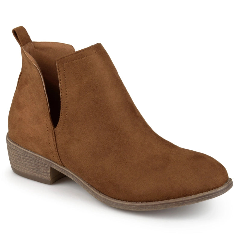Women's Regular and Wide Width Rimi Bootie {Wide}-Booties-Journee Collection-6-Camel-Urbanheer
