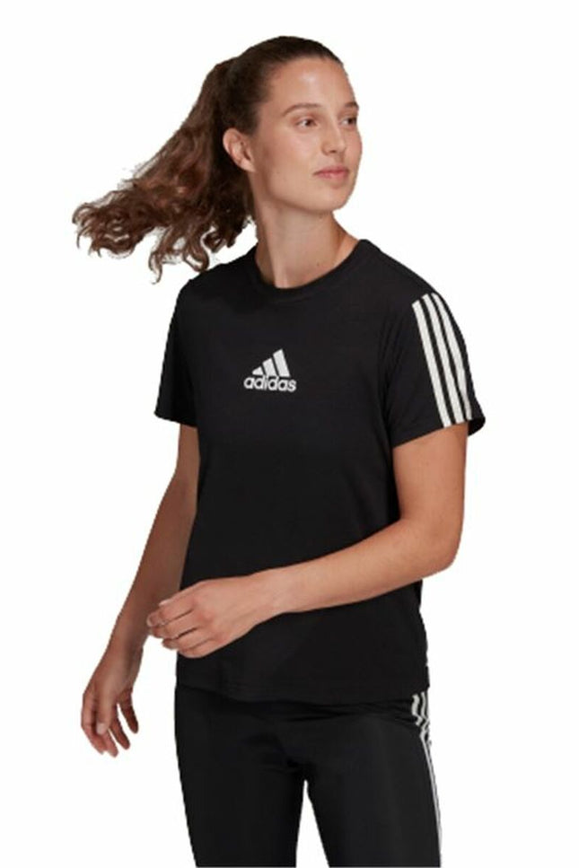 Women’s Short Sleeve T-Shirt Adidas TC Black-Sports | Fitness > Sports material and equipment > Sports t-shirts-Adidas-Urbanheer