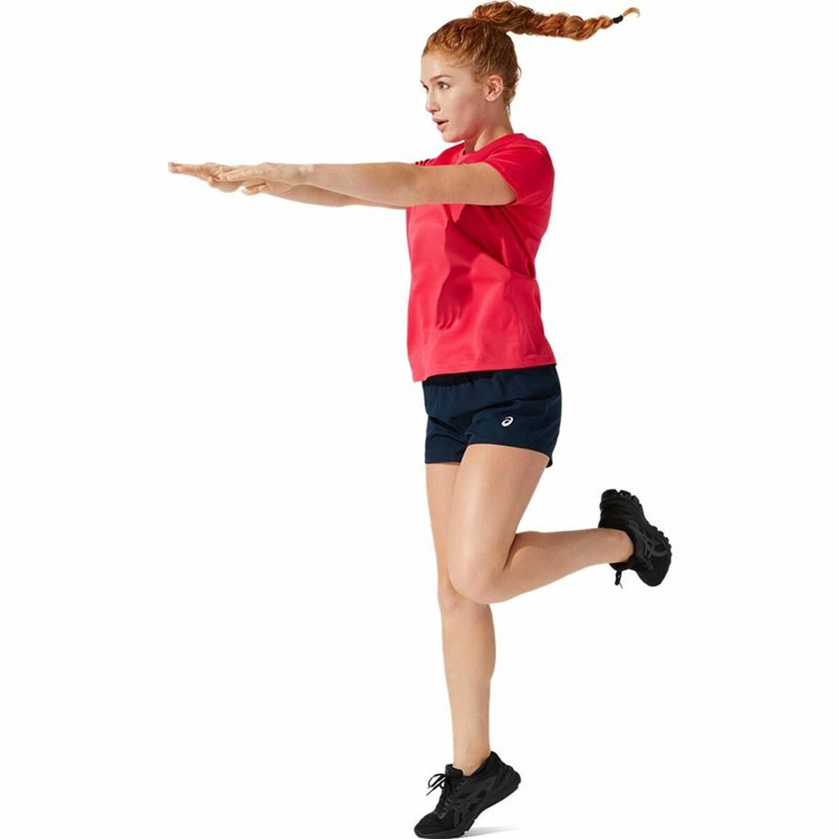 Women’s Short Sleeve T-Shirt Asics Core-Sports | Fitness > Sports material and equipment > Sports t-shirts-Asics-XS-Urbanheer