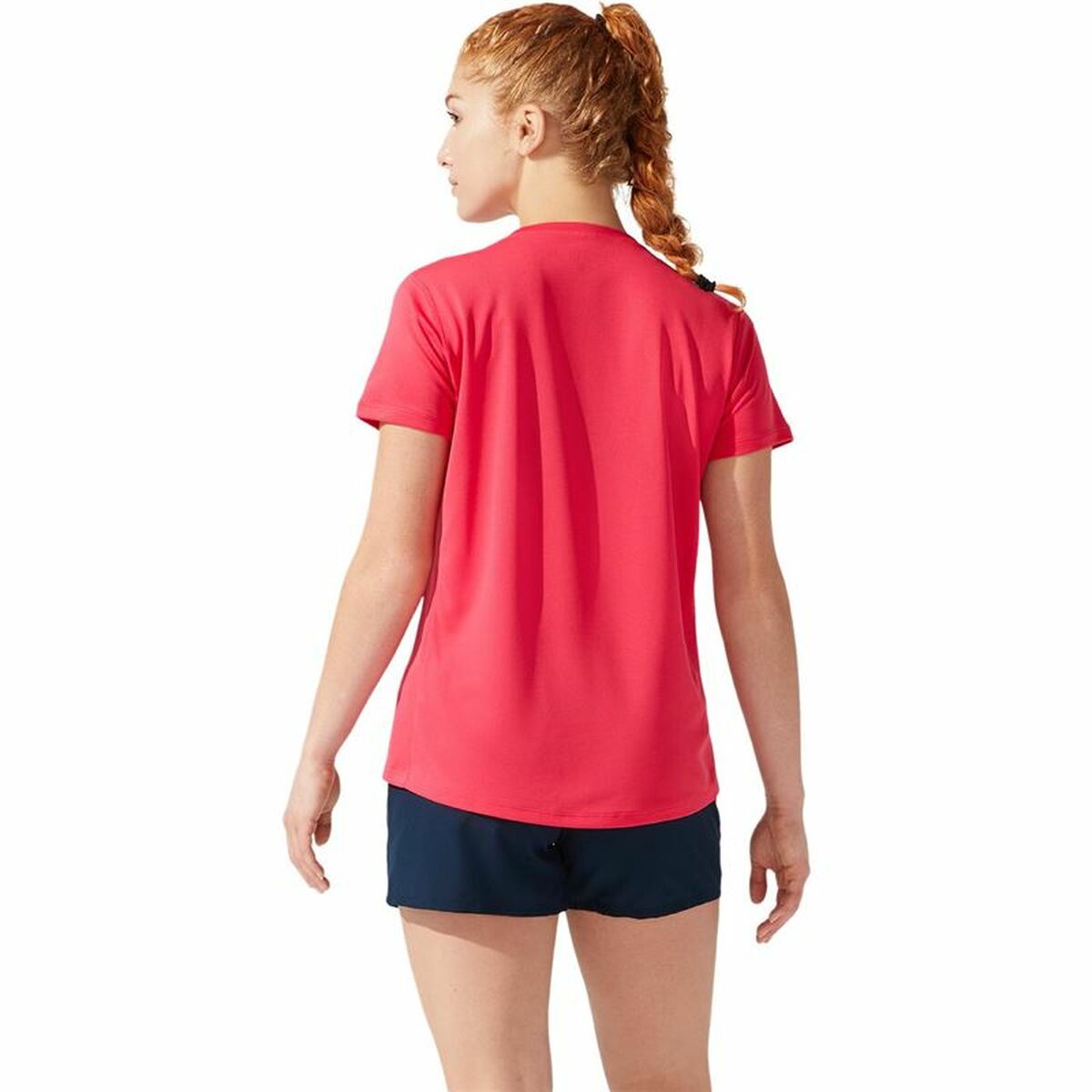 Women’s Short Sleeve T-Shirt Asics Core-Sports | Fitness > Sports material and equipment > Sports t-shirts-Asics-XS-Urbanheer